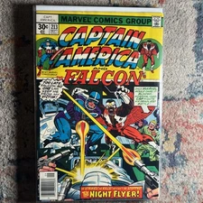 Marvel Comics Group Captain America and Falcon #213 Sept 1977