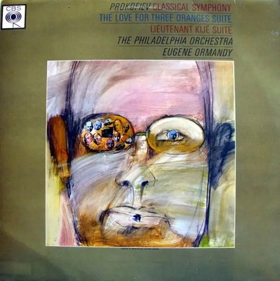 LP Prokofiev Classical Symphony, The Love For Three Oranges Suite, Lieutenant K