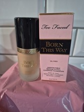 Too Faced Born This Way Oil Free Nude Undetectable Foundation, 1oz/30mL, NIB