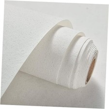 Natural White Wallpaper Grasscloth Modern(Herbaceous plant&petals fusion in)