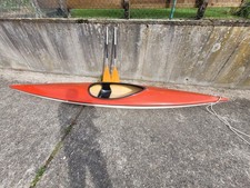 Einer-Kajak, (sehr) guter Zustand, rot 