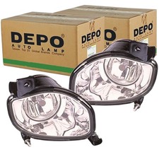 2x DEPO NEBELSCHEINWERFER SATZ passend für TOYOTA AVENSIS LINKS+RECHTS
