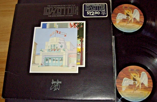 LED ZEPPELIN *OZ Press G/F Booklet 2 x LP 'THE SONG REMAINS THE SAME' 1976 VGC+
