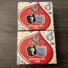 2 Mcdonalds Pet Simulator Cat And Mystery Pet Happy Meal Toy #1 plus extras — photo 1