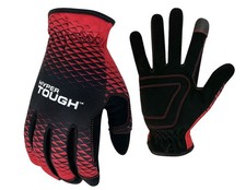 Hyper Tough All Purpose Performance Work Gloves, Synthetic Leather, Unisex