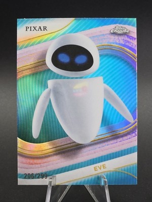 2025 Topps Disney Chrome EVE Teal Refractor /299 #69
