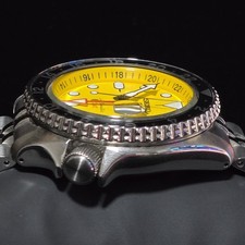Seiko 5 GMT Mecahnical 42.5mm Men Sports Yellow Automatic Diver- SSK017 3