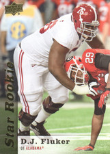 2013 Upper Deck #101 D.J. Fluker - FB