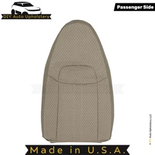 1996-2002 Fits Chevrolet Express Cloth Front Passenger Top Seat Cover Neutral