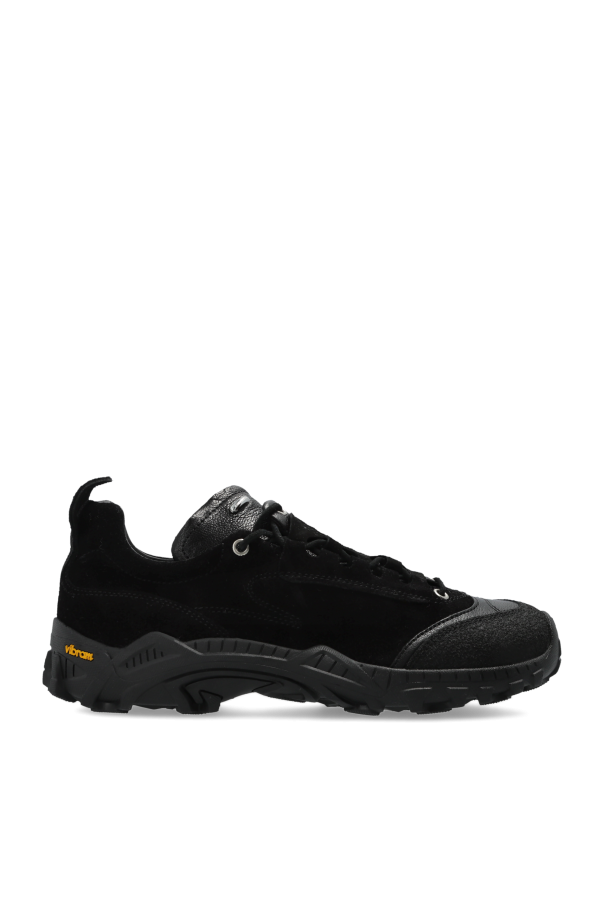 OUR LEGACY Gabe Black Leather Sneakers New & Authentic | eBay