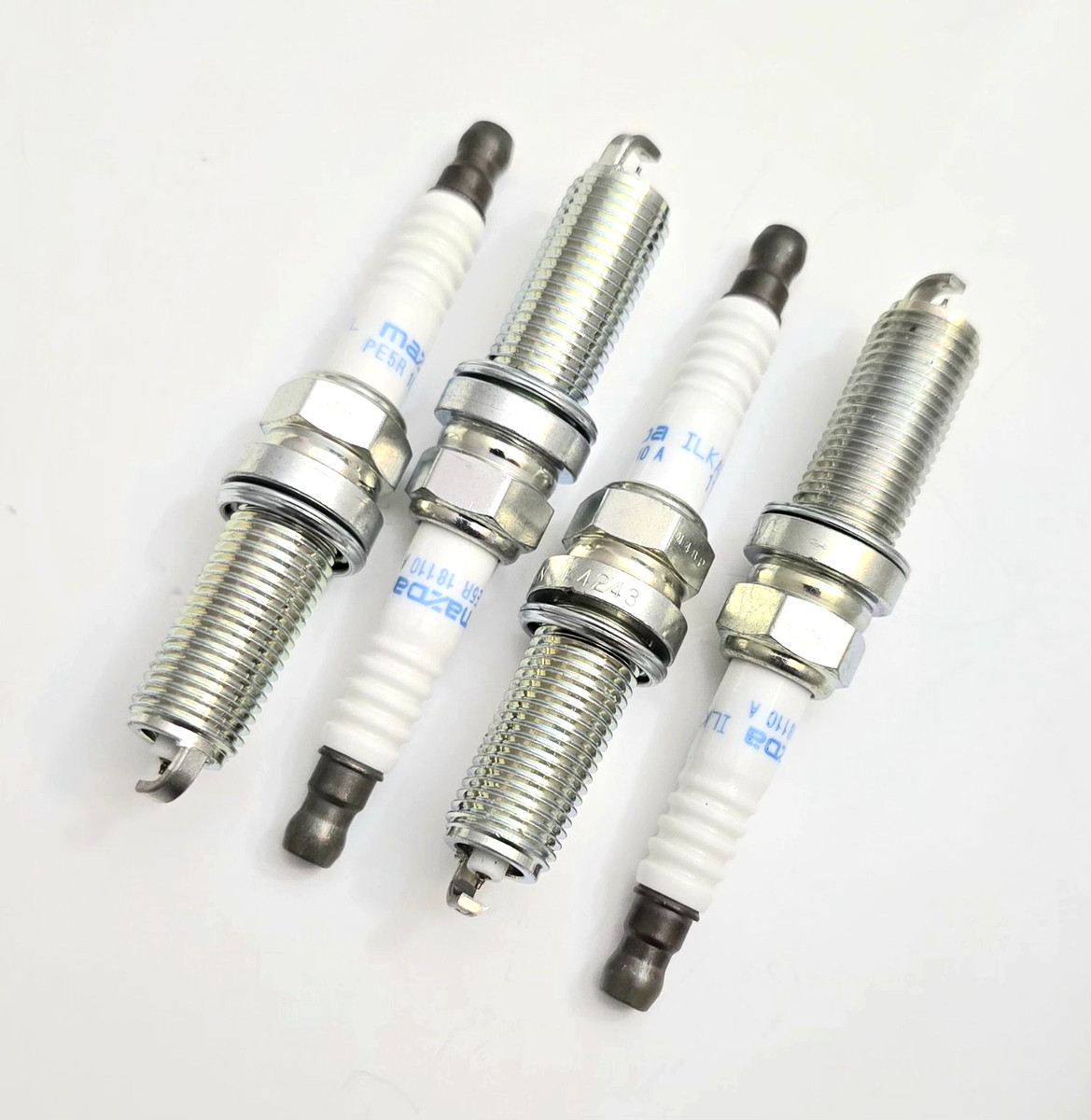 MAZDA Genuine CX-5 2013-2023 KE# KF# Spark Plug PE5R-18-110A x4 Set OEM NEW