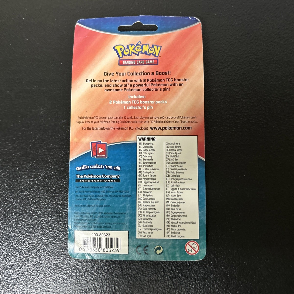 Pokemon TCG: XY Steam Siege & Roaring Skies 2-Pack Blister W/pin