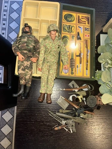 GI Joe 1960’s Vintage Lot Footlocker Figures Accessories