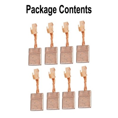 8pcs/Set Carbon Brush Kit For CB-440 BHP458 18V BDF452 BHP454 13x10x3mm
