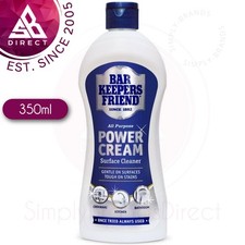 Bar Keepers Friend All Purpose Power Cream Surface Stain Cleaner 350ml│InUK 21.26 per litre