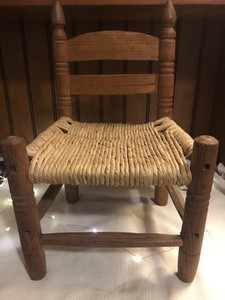 Vintage Doll/ Decorative Chair