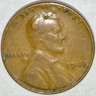 1948 P  L INCOLN BRONZE WHEAT PENNY — photo 7
