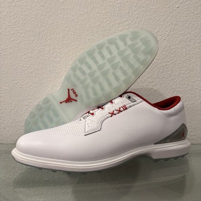 Nike Jordan Air ADG 5 White Fire Red Metallic Men display picture 1