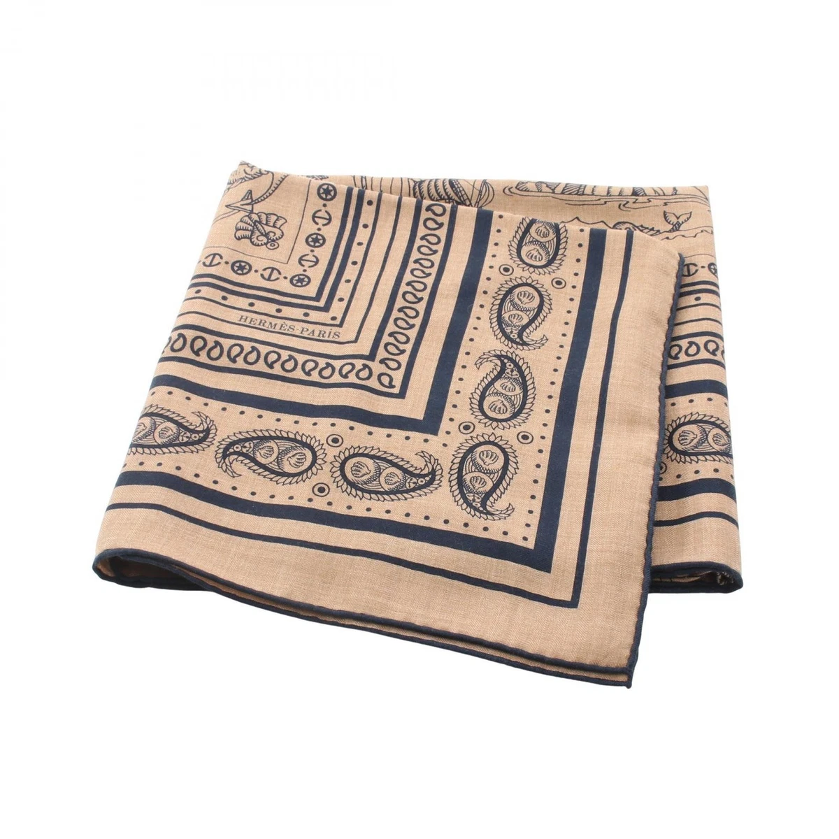 HERMÈS Silk Scarves & Wraps Brown for Women for sale | eBay