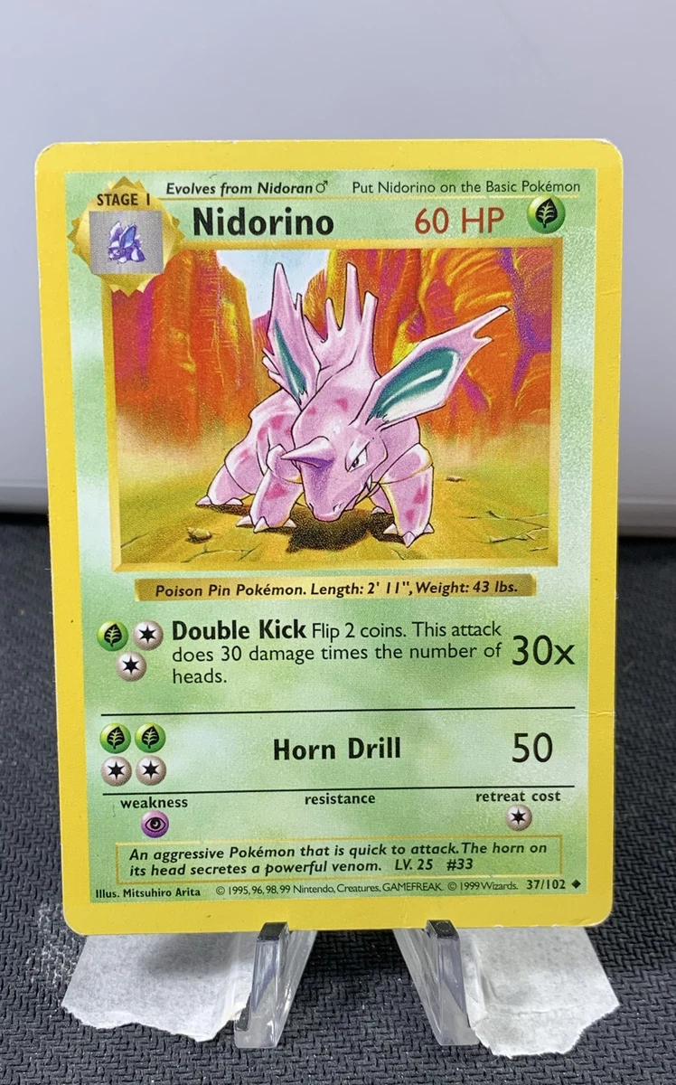 PSA10 Nidorino Shadowless ニドリーノ Nidorino 037/102 Base Set (Shadowless) for sale | eBay