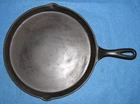 Griswold Cast Iron Skillet Griddle Large Block Logo #109 (202)⭐