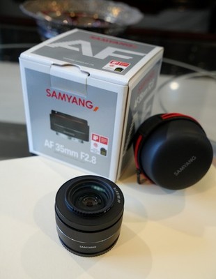 Samyang AF 35mm F/2.8 FE Lens Compact Full Frame for Sony E-mount