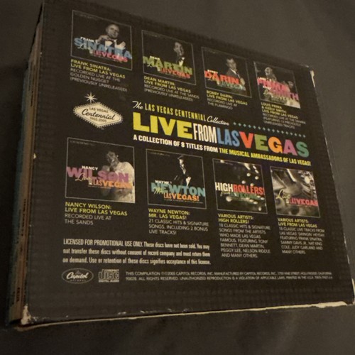 THE LAS VEGAS CENTENNIAL COLLECTION, LIVE FROM 8 CD BOX SET - Imagen 4 de 5