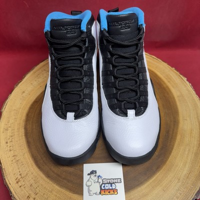 Nike Air Jordan 10 Retro Powder Blue Size 8.5 310805-106 White