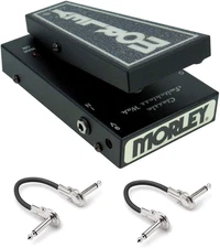 20/20 Mini Classic Switchless WAH Pedal with 2X 6' Pro Phone to Phone (1/4") Cab