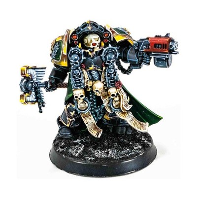 GW 40k Space Marine Plastic Loose Min  Terminator Chaplain #3 (Collector's  NM
