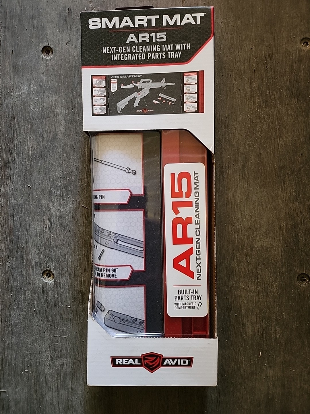 Real Avid Smart Mat AR-15 Cleaning Mat with Integrated Parts Keeper Tray..NEW