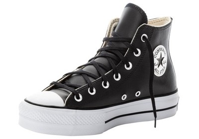 CONVERSE CHUCK TAYLOR ALL STAR LEATHER PLATFORM Sneaker  , Gr. 37,5