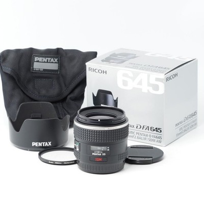 Pntax D FA645 55mm F/2.8 AL IF SDM AW Ricoh 26350 W/Box [Mint] US Stock