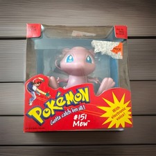 Pokemon MEW 151 w/ Electronic Voice Vintage 1999 Hasbro Nintendo TALKS WORKS