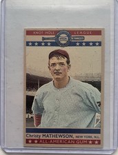 Top 10 Christy Mathewson Baseball Cards 22