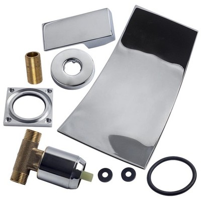 Wall Mount Bathroom Faucet Waterfa Lavatory Basin Sink Kitchen Faucet Mixer Tap