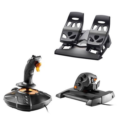 T.16000M FCS Controls  Stick, HOTAS Kit, Flight Pack&TFRP Pedal for Thrustmaster