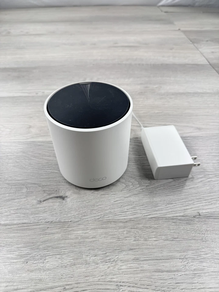 TP-Link Deco WiFi 6 Mesh System X55 AX3000 1 Pack W/ Power Cord Tested Working - Image 2 of 4