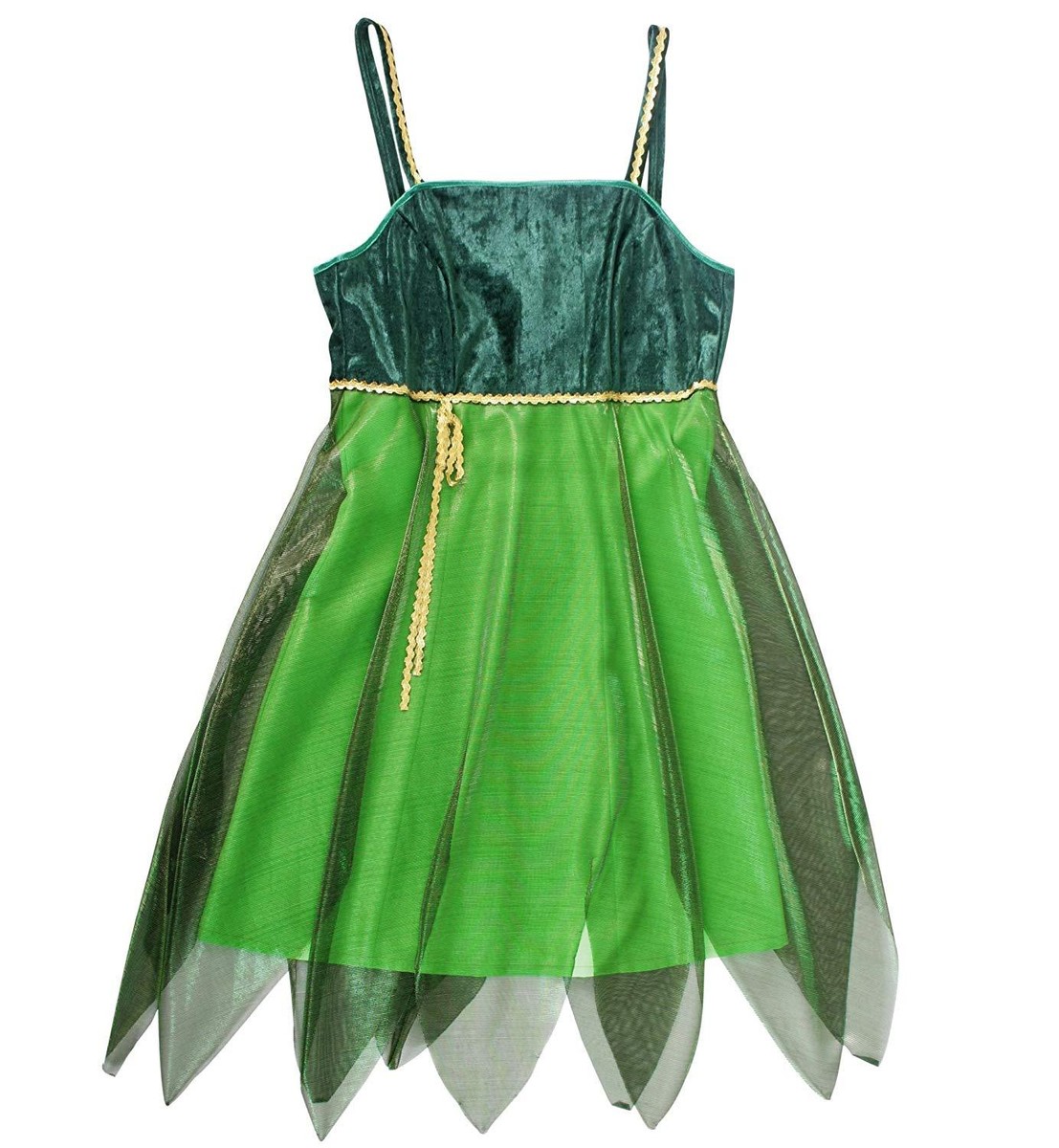 FASCHING Elfen-Kostüm Lauriell – Grünes Kleid, Größe 42, NEU Mit Reißverschluss