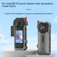 Camera Accessories Metal Rabbit Cage for Insta360 X4 Protective Expansion Case