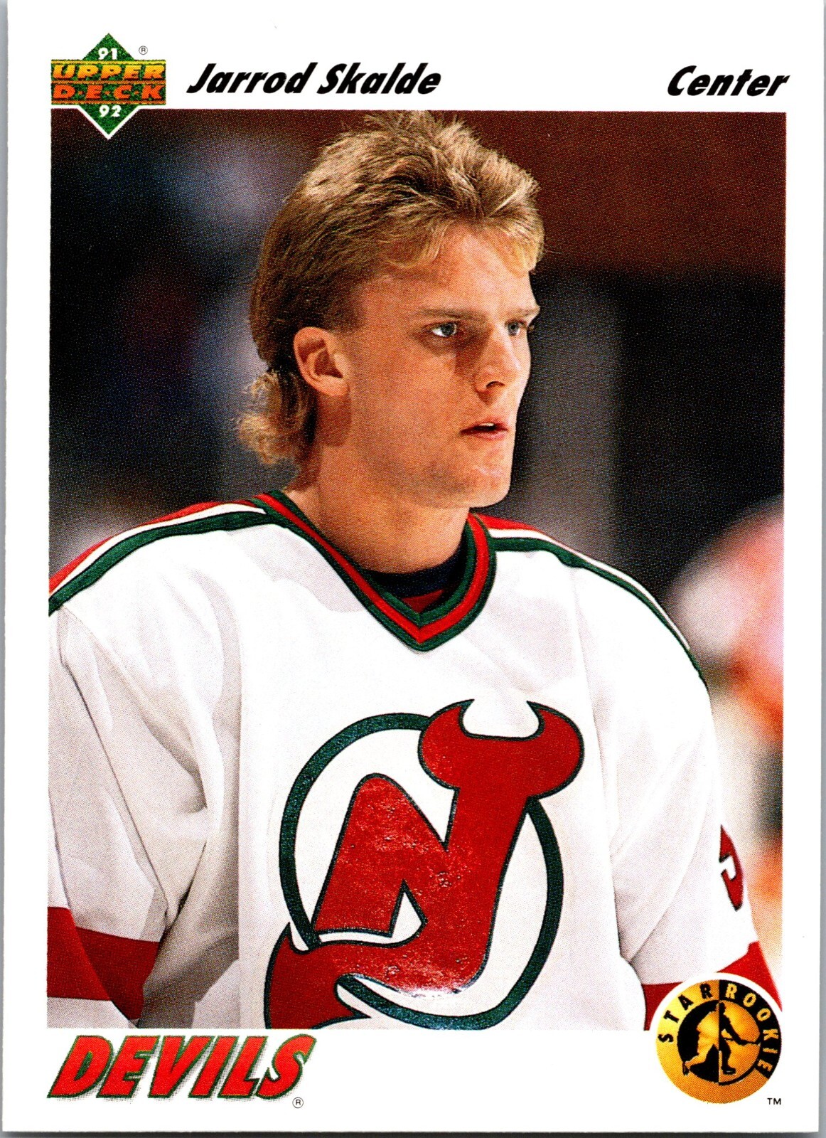 1991-92 Upper Deck - Star Rookie #446 Jarrod Skalde (RC)