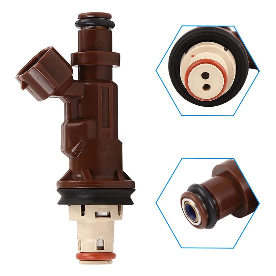 6x Fuel Injectors 23250-62040 For 1999-2004 Toyota Tacoma 4Runner Tundra 3.4L V6 — 第 2/4 张图片