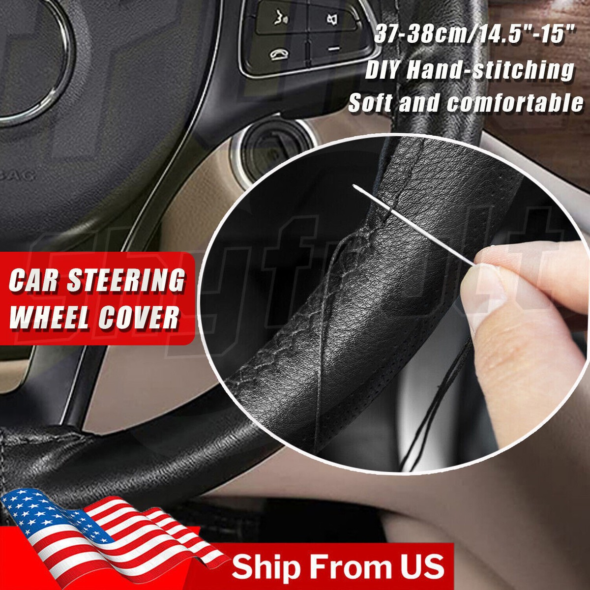 How to Start Threading a Needle for Steering Wheel Cover: Easy Steps