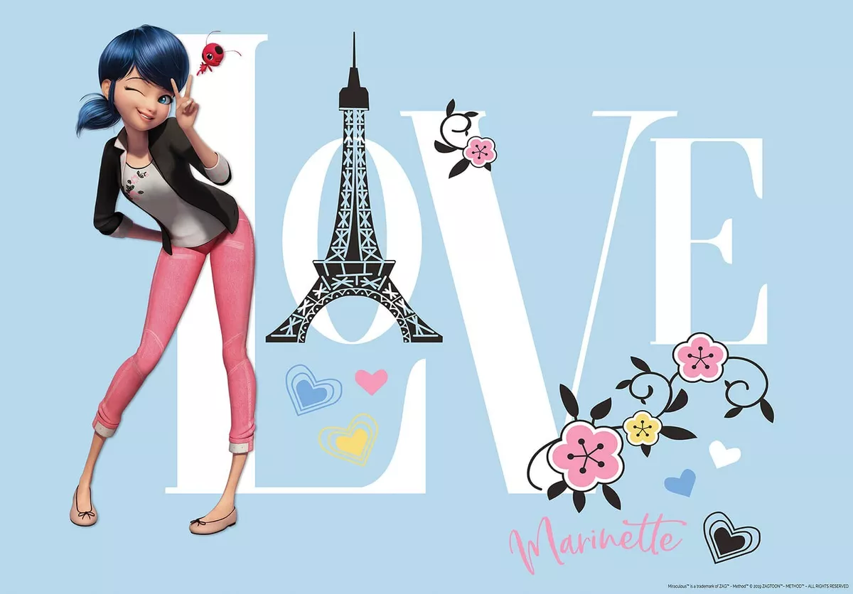 Download Marinette And Miraculous Ladybug Characters Wallpaper