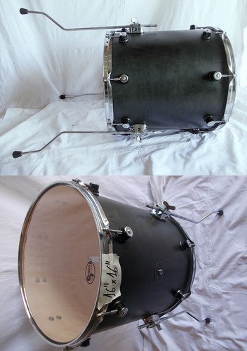 TAMBURO TSB MASTER BK timpano batteria 16”x 16" nero satin Acero Betulla OUTLET - Foto 2 di 6