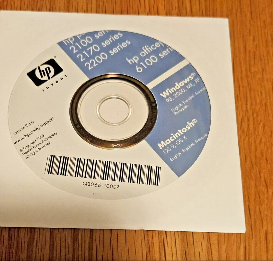 Hewlett Packard (HP) - PSC 2170 Series all-in-one Manual w/ software bundle - Image 4 of 4