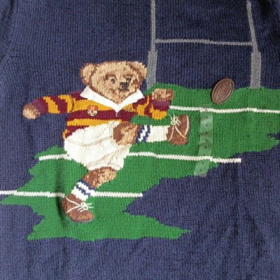 Polo Ralph Lauren Limited Edition Varsity Rugby Bear Pullover