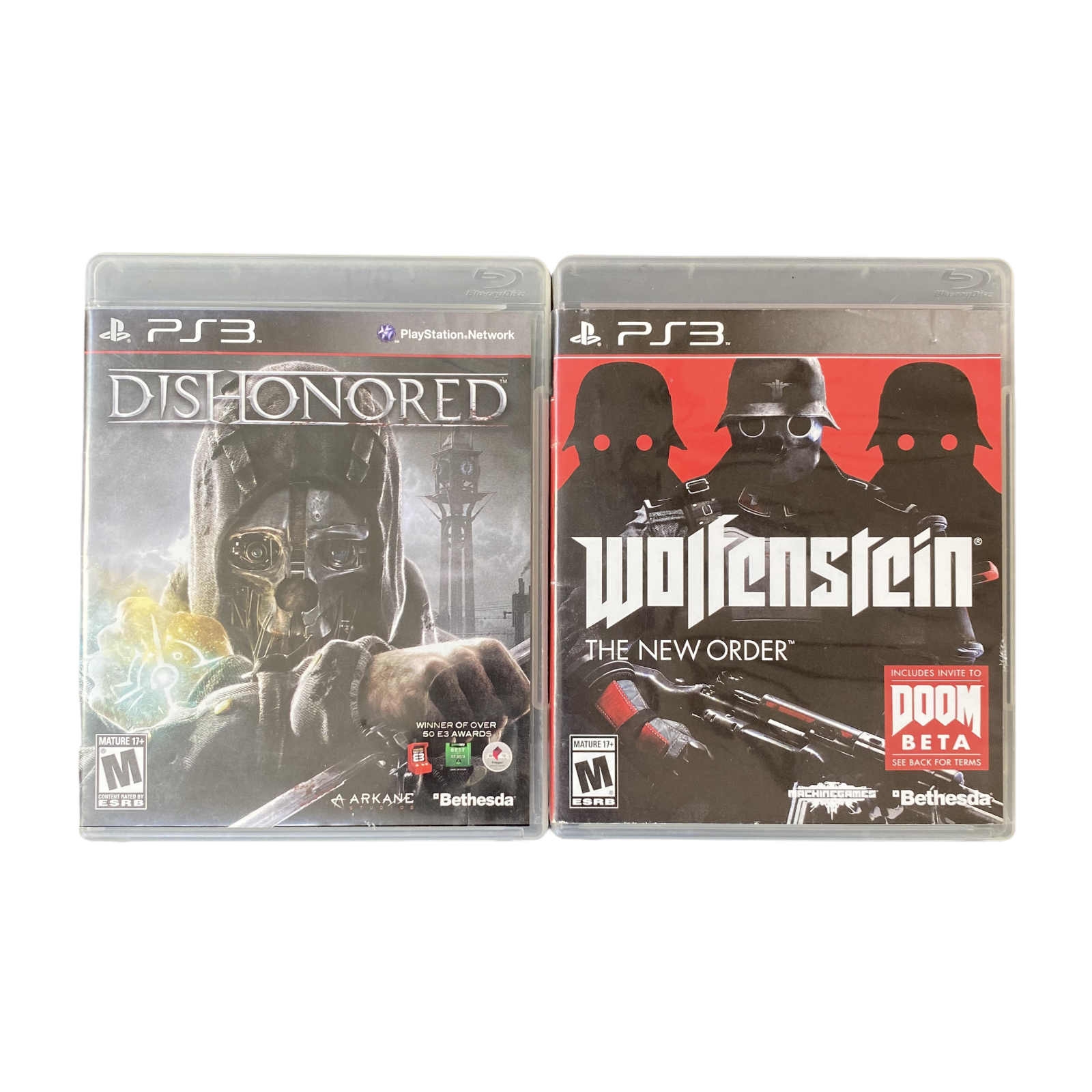 Playstation 3 Video Game Lot Bundle Dishonored Wolfenstein The New Order |  eBay