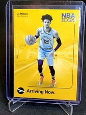 JA MORANT ROOKIE 2019-20 #12 ARRIVING NOW RC Panini Hoops Basketball GRIZZLIES
