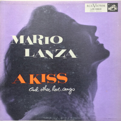 Mario Lanza A Kiss (And Other Love Songs) RCA Victor Vinyl LP